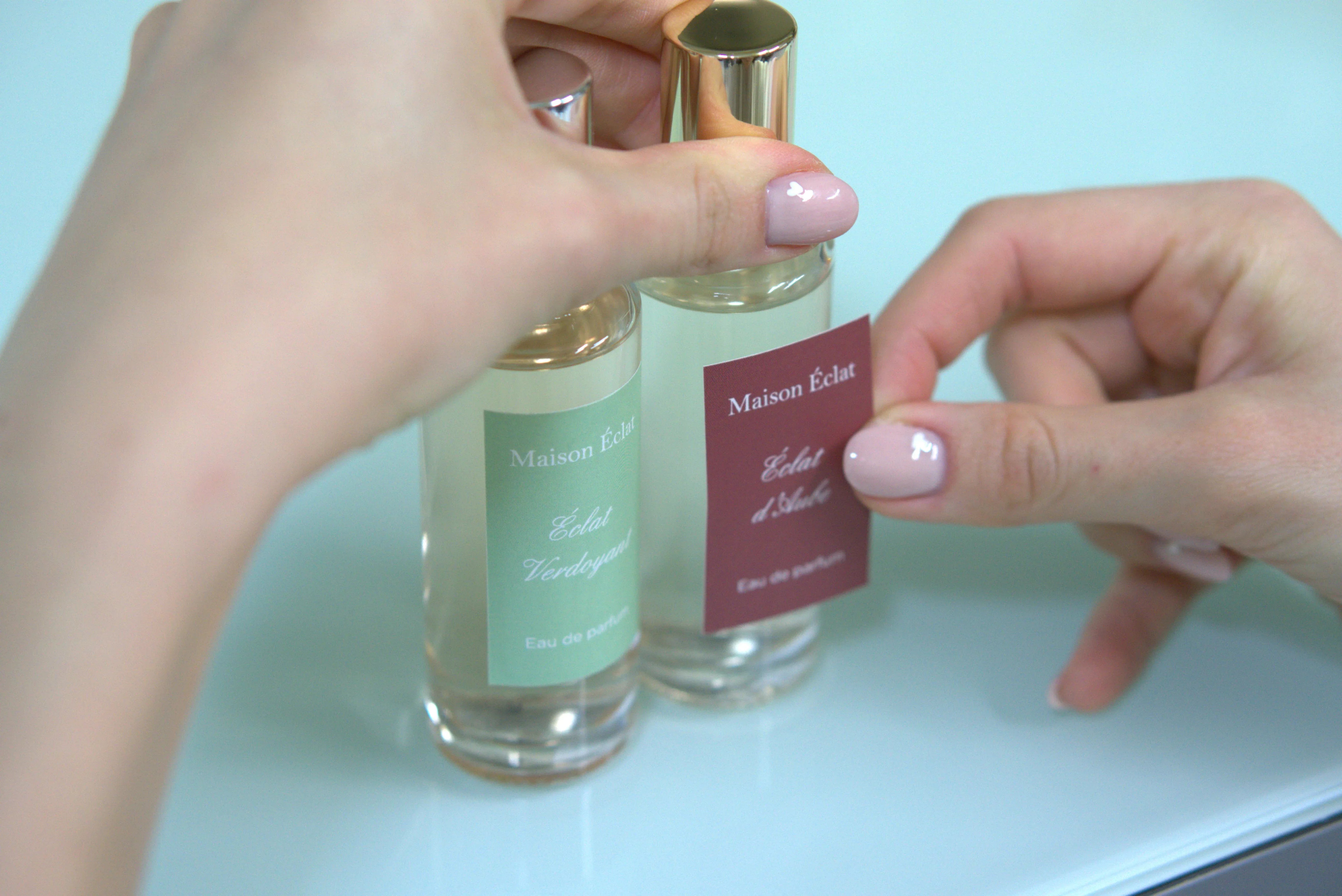 flacons de parfum personnalisés